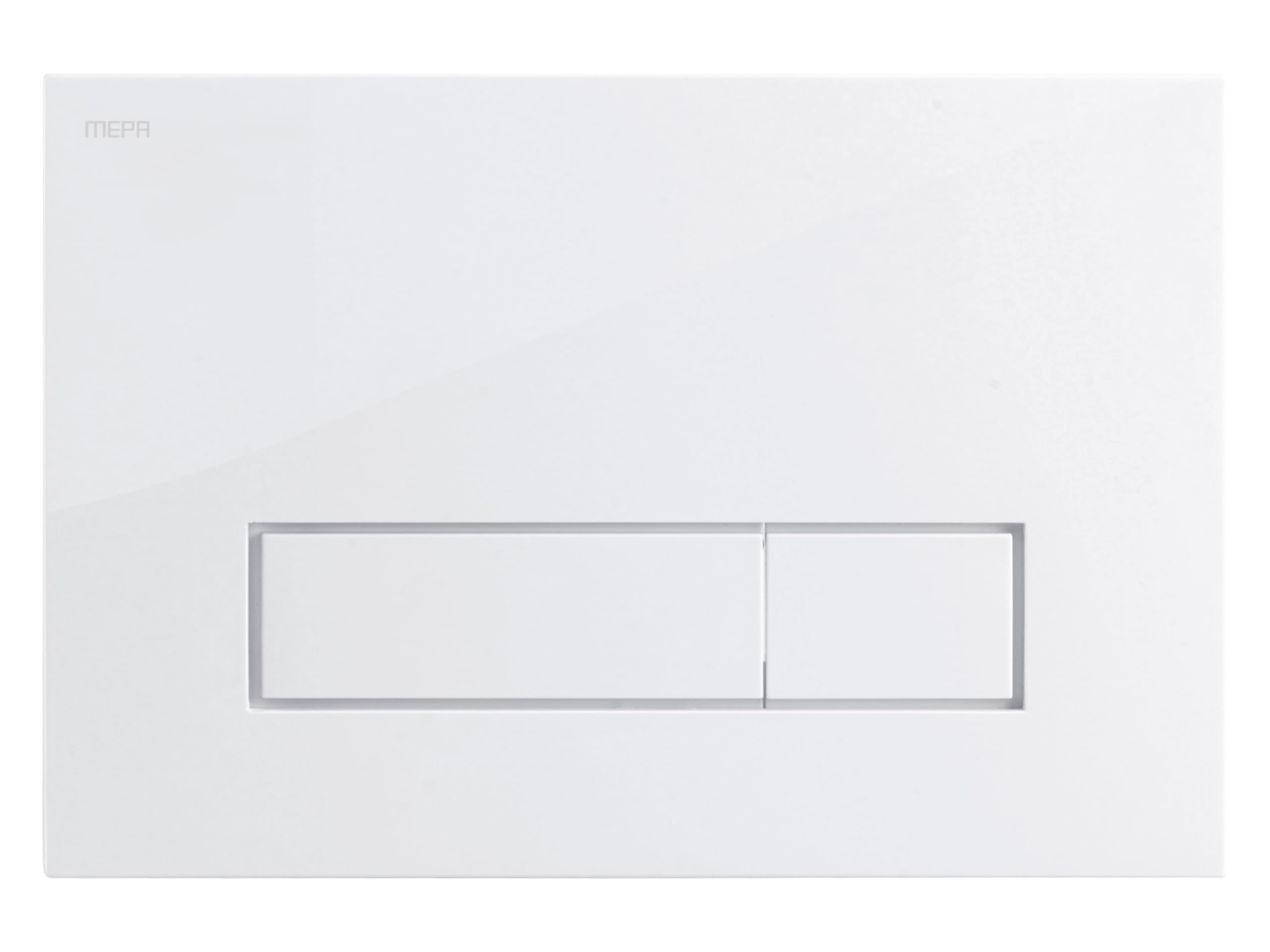Mepa MEPAorbit A31/B31 421800 Dual-Flush Actuator Plate White