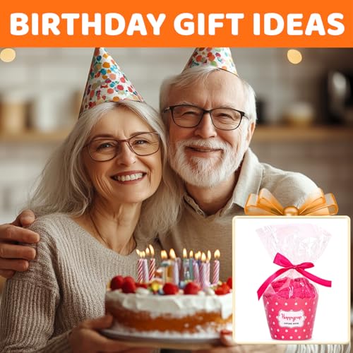 HAPPYPOP 70 Year Old Birthday Gifts for Women - 61 62 63 64 66 67 68 Birthday Gifts Socks In Pink3