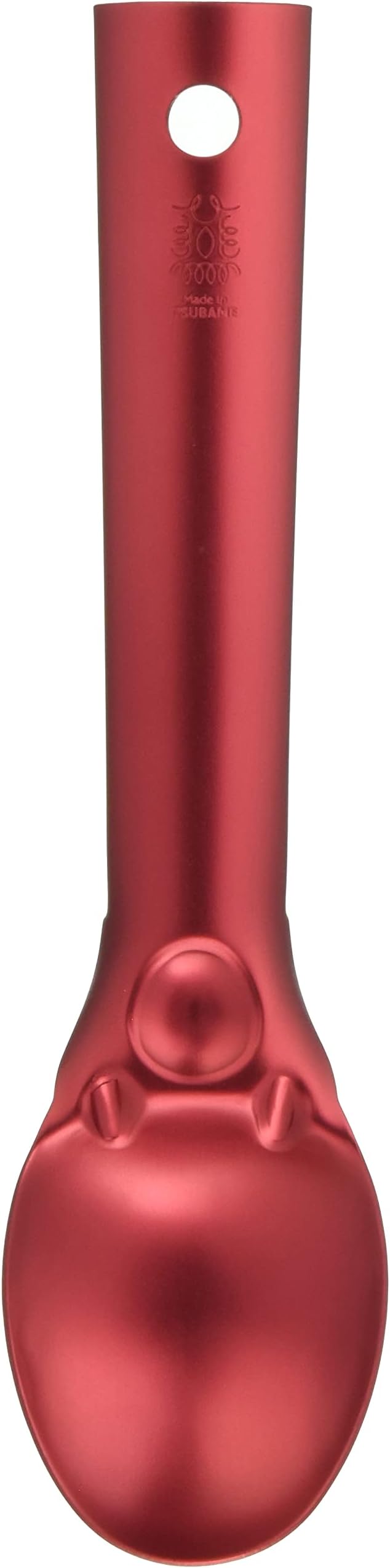 アイデアセキカワ アルミアイスクリームスクーパー レッド サイズ:180x44mm 4513454101804