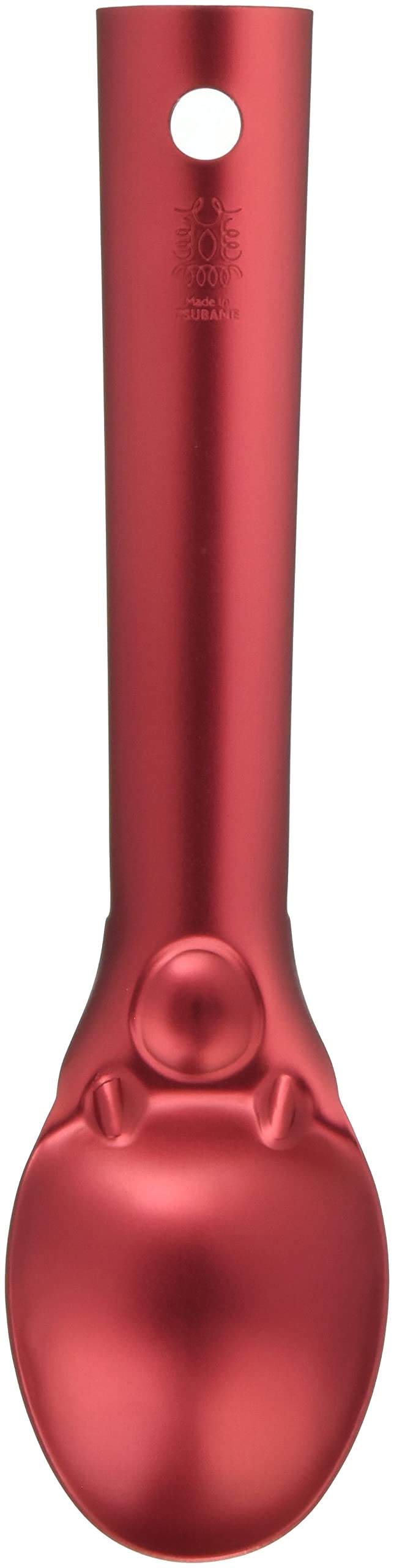 HAKKU Red Medium Clear Idea Sekikawa Aluminum Ice Cream Scooper