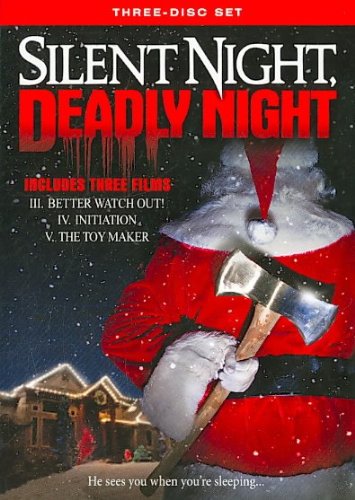 Silent Night Deadly Set de 3 disques de nuit avec 3 DVD