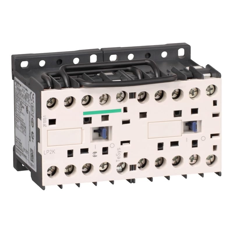 Contacteur tripolaire réversible TeSys K LP2K0610BD3 bobine 24V CC 6A