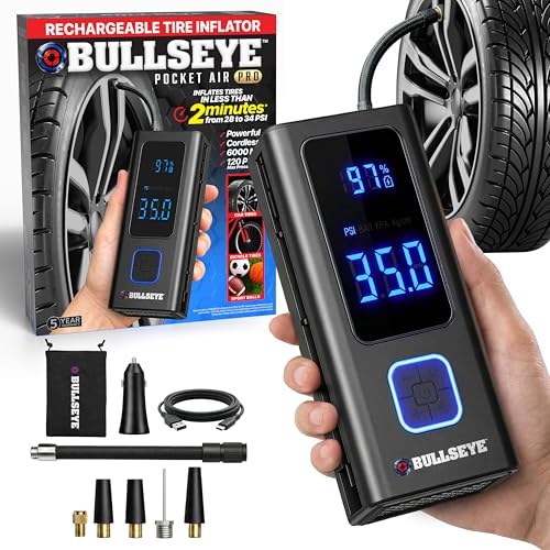 Bullseye Pocket Air Pro Tire Inflator: Simple Guide for New Drivers