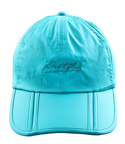 Sumolux Men Women Outdoor Rain Sun Waterproof Quick-Drying Long Brim Collapsible Portable Hat