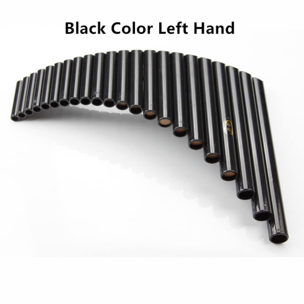 TsoLay Flauta para Principiantes Flauta de Pan de 22 Tubos, Flauta de ABS, Flauta Piccolo, Llave G, Instrumentos Musicales de Color Negro, Flauta afinable Xiao, Ideal para Tocar Instrumento Musical