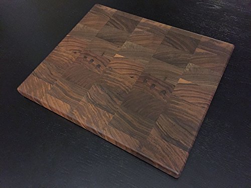 Walnut end grain cutting board, chopping block, butcher block