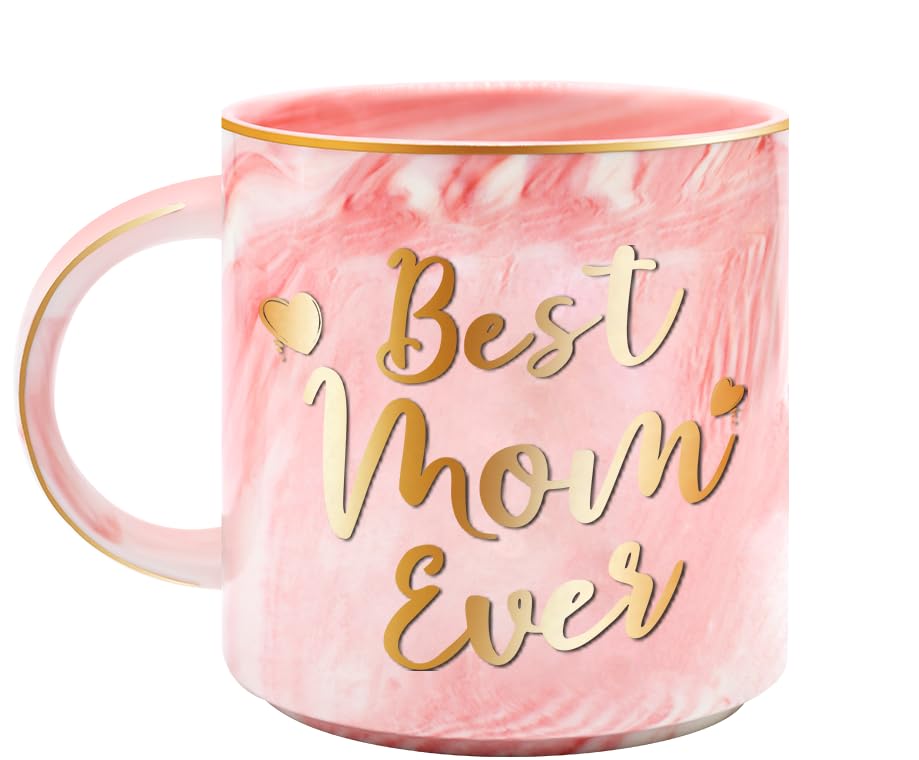 Funny Double-Sided Pink Marble Mug