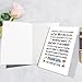 Supoeguk Lovely Thank You Card for Friend, Appreciation Card for Boss Coworker, Poem Thank You Card for Teacher, Sweet Friendship Card for Him Her, One in A Million