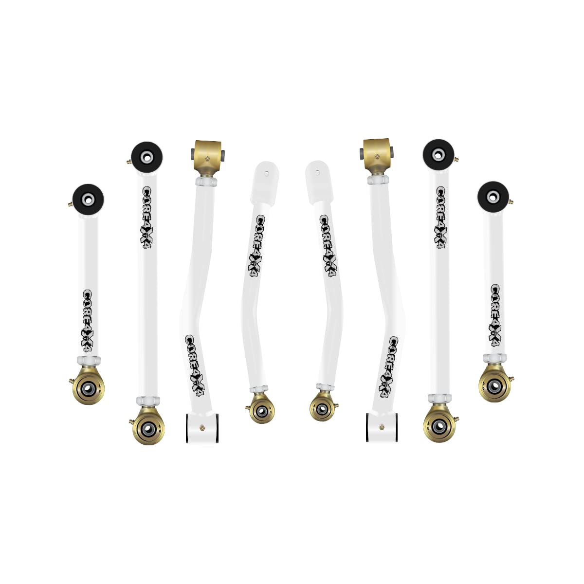 CORE 4 X Adjustable Control Arms Tier Setカラーイエロー (Fits