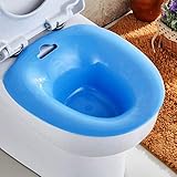 douper Medical Grade Sitz Bath for Pregnant Woman Puerpera Hemorrhoids Treatment (Blue)