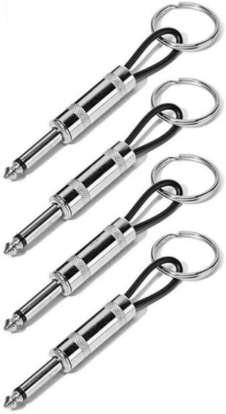 QingriverMarshall Key Holder Wall Jack Rack 2.0 JCM800 Guitar Fretboard Hook Holder Jack II for Pluginz Mounting (4 Keychains)