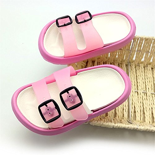 Techcity Toddler Boy Girl Sandals Little Kids Slide Non-Slip Beach Water Shoes Lightweight Shower Pool Summer Slippers thumb #4