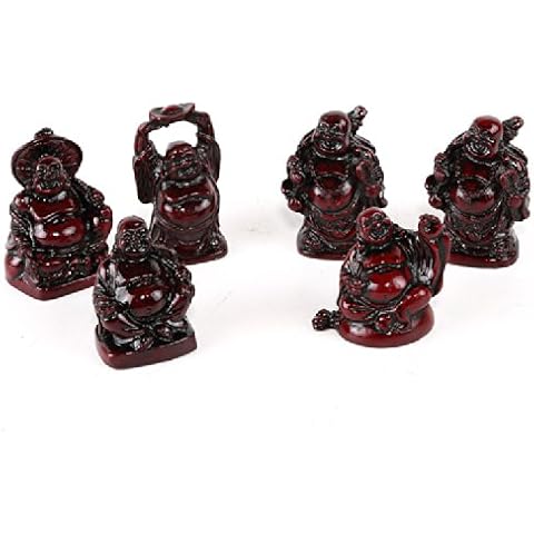 Coffret 6 Bouddhas Rieurs - lachineuse Cover