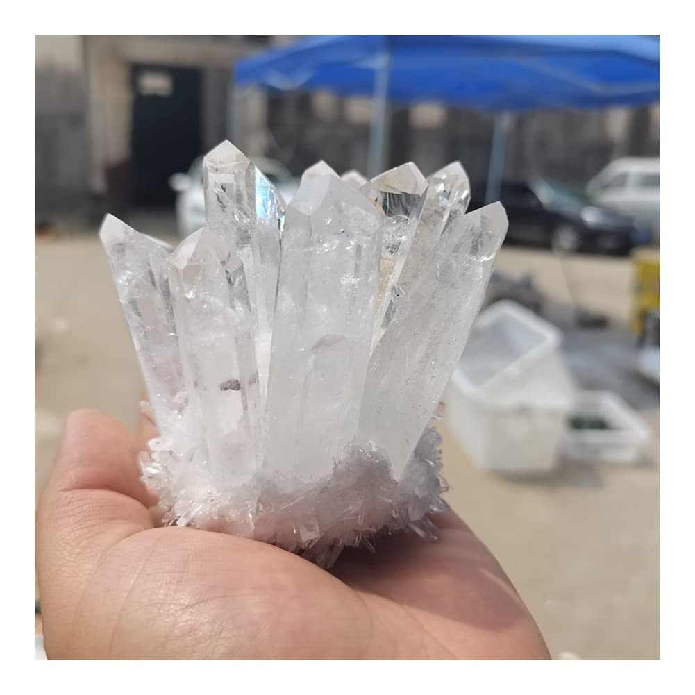 リモニア産 水晶クラスター 高透明 432g 白水晶 原石 浄化 瞑想インテリア Amazon.co.jp: 天然水晶の原石 美しい装飾瞑想自然な白透明水晶