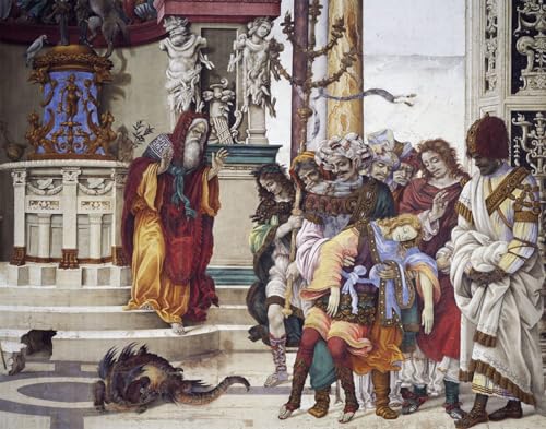 Affiche toile Filippino Lippi decoration salon grand format 60x90 cm chic