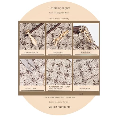 Women Crossbody Bag Middle Aged Women Fashion Vintage Shoulder Bag Old Floral Bags for Women4