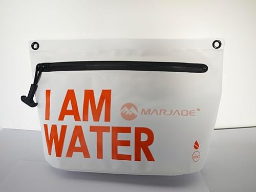 Miniatura 3 de IPX7 Bolsa seca impermeable 2.5L Flotante PVC Saco seco con cremallera impermeable correa de hombro para kayak, natación, playa, viajes, barco,