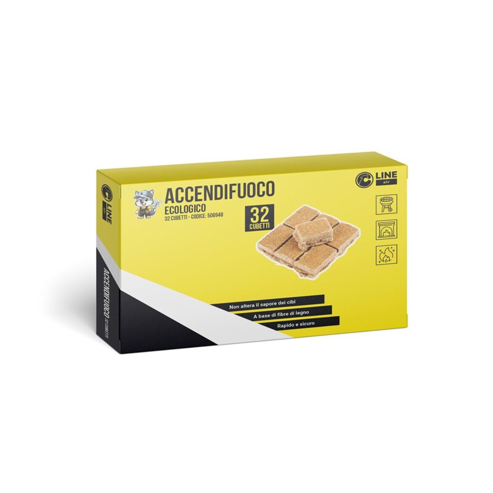 34CONFEZIO C ACCENDIFUOCO ECOLOGICO 32 CUBETTI 140 G NextradeItalia Mod.FERX.ZQ14Y3