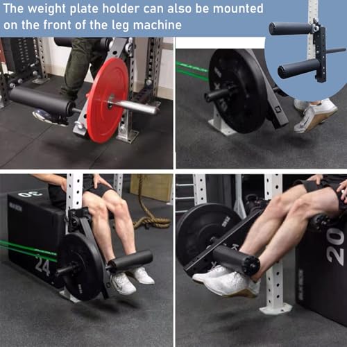 Máquina de extensión y curl para piernas montada ajustable miniatura 7