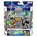 Legends of Akedo PowerStorm Battle Giants Wickstick, Alpha Predator, Tailwhip, Ice Storm Axel & Hidden Figure Mini Battling Action Figure 4-Pack