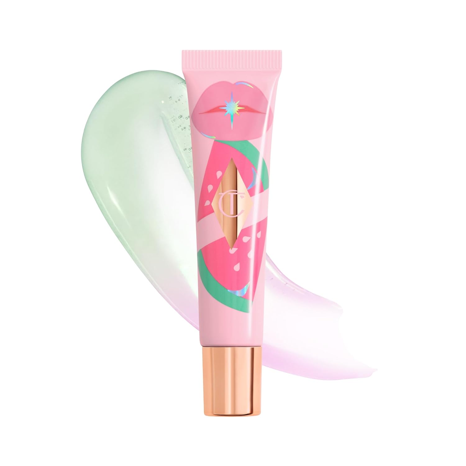 Charlotte Tilbury Healthy Glow Nectar Lip Oil - Sheer Tinted Lip Gloss Oil with Hyaluronic Acid & Vitamin E - Leaves Lips with a High-Shine Glaze & Lasting Hydration