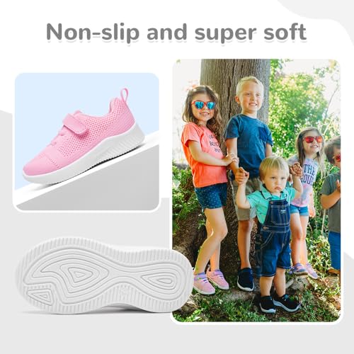 nerteo Toddler/Little Kid Boys Girls Shoes Running/Walking Sports Sneakers4