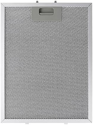 QWORK Metallfettfilter 305x267 Mm - 5-lagige Aluminiumfilter Für Dunstabzugshauben
