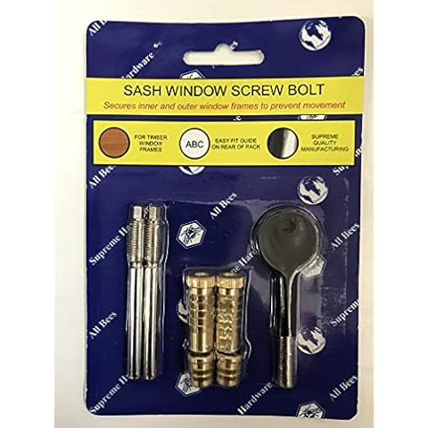 Handyfix Sash Window Screw Bolt (Brass) Cover