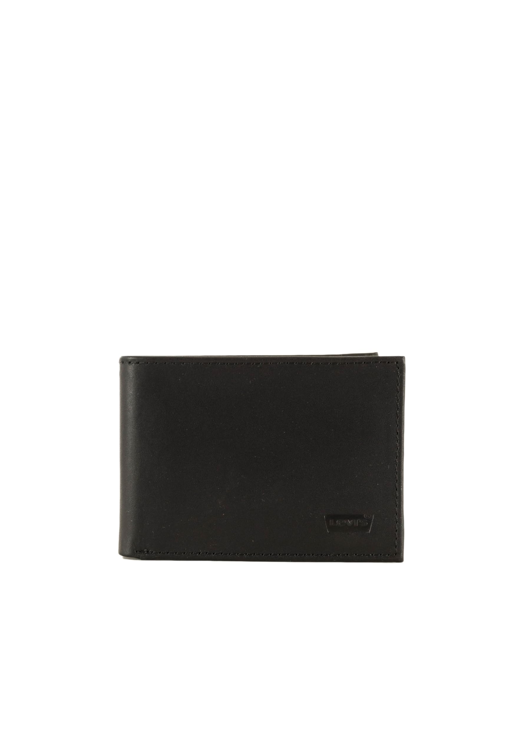Levi's Men's Batwing Bifold Id Wallet, Regular Black, UN