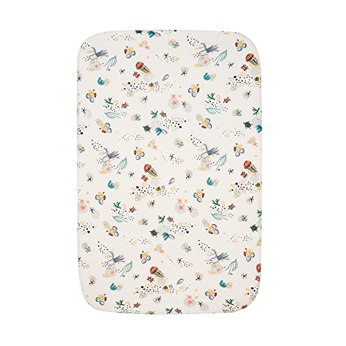 Tutti Bambini Bedside Crib Starter Pack | 2 Crib Fitted Sheets with an Interlock Coverlet | Our Planet