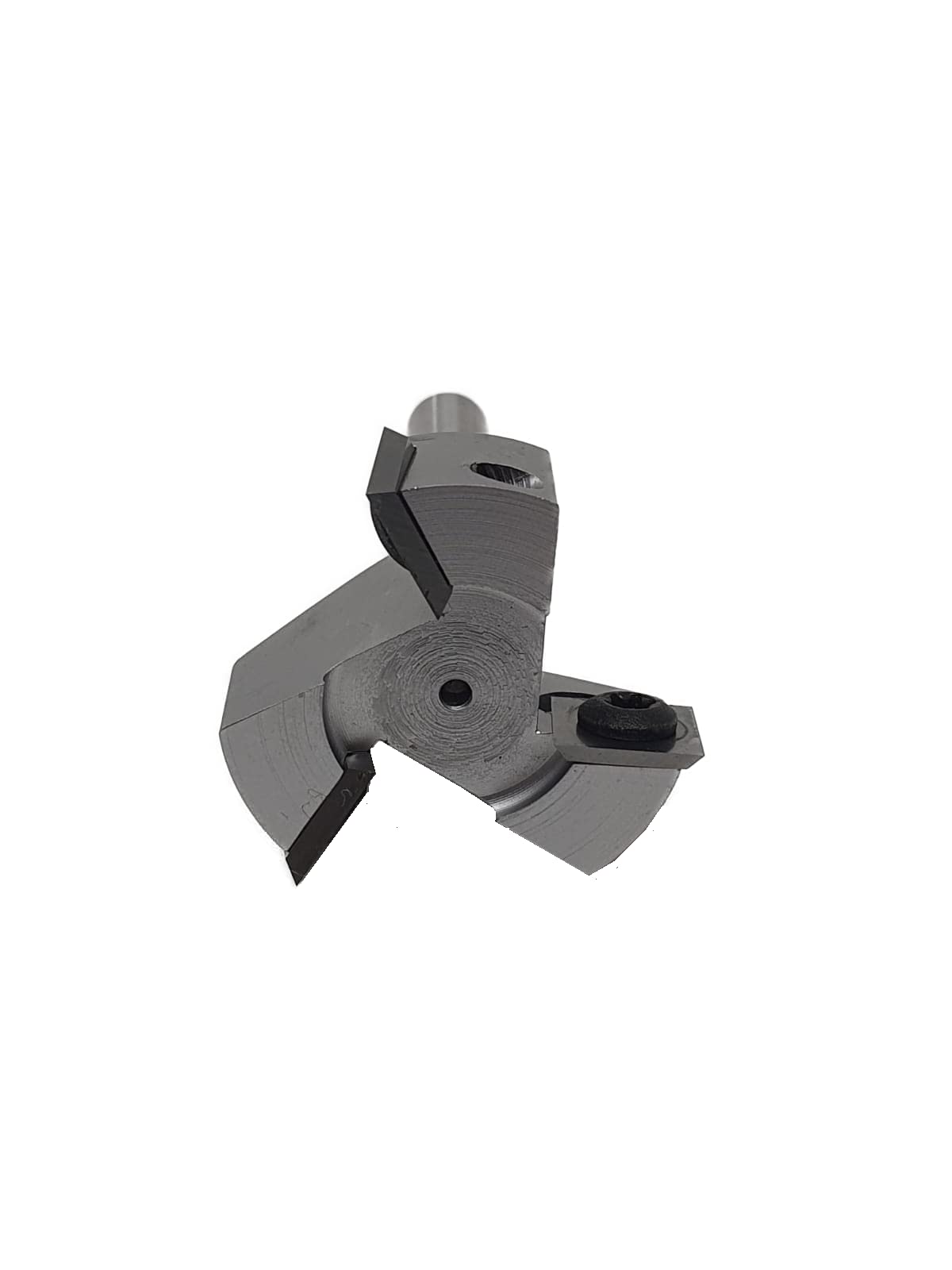 jjw-germany HM - Wendeplatten Planfräser Z=3 D= 35,0mm x 10,0mm Schaft 8,0mm Profi Planfräser für Hand Oberfräsen