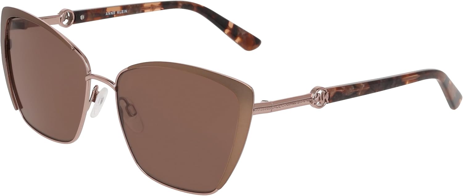 Stylish Cat-Eye Sunglasses in Metal by Anne Klein image 2