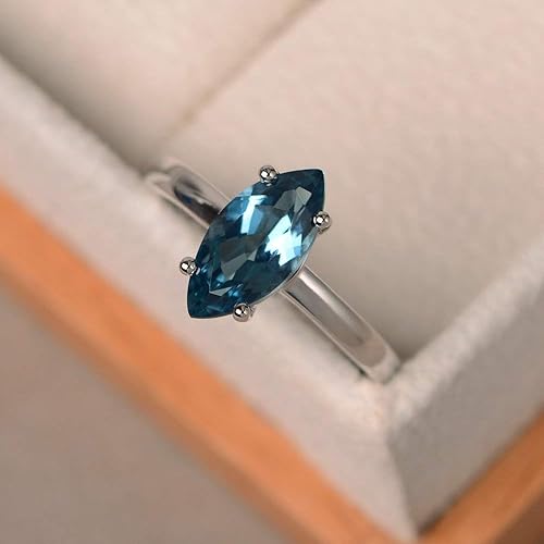 Jared London Blue Topaz Ring 2025