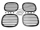 1991-1996 Corvette C4 Tail Light Louvers