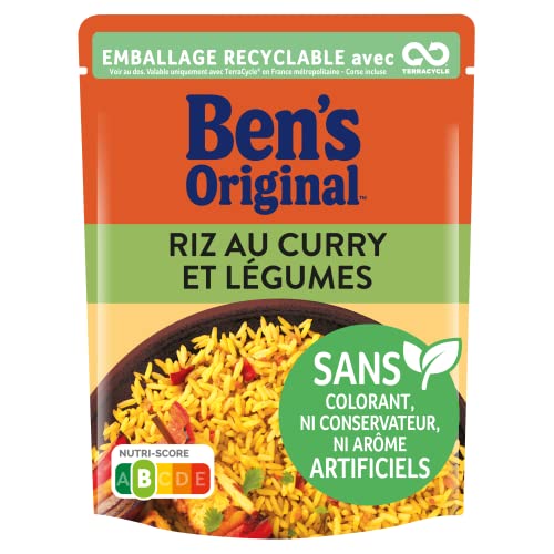 BEN'S ORIGINAL Riz Express 2min au Curry et Légumes 250g Cover