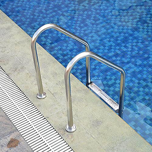 Escalera para piscina con 3 peldaños antideslizantes miniatura 4