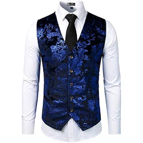 Gilet Hipster ZEROYAA Bleu Royal Cover