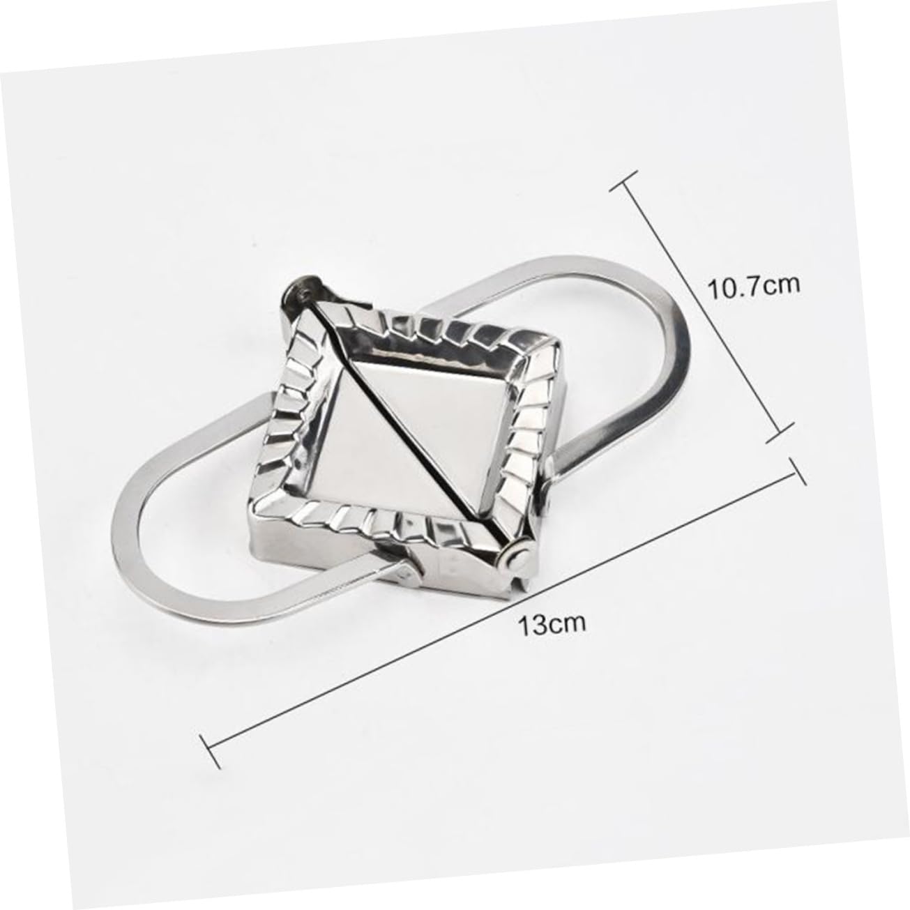 FELTECHELECTR Quick Dumpling Making Tool Ravioli Gyoza Empanada Maker Stainless Steel Easy to Use Clean