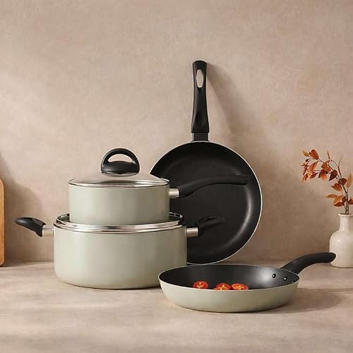 Amato 6-Piece Cookware Set -Grey