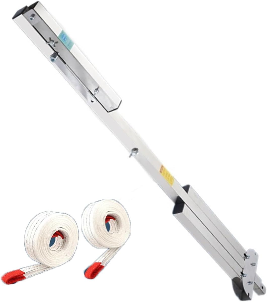 Winch Hoist for Air Conditing Installat Foldable Stainless Steel Lift Support + Manual Winch 3PH Brackets Heavy Du vat Tool