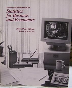 Paperback Student Solutions Manual for Statistics for Business and Economics Book