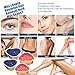 Waxing Kit, Bouvetan Wax Warmer Hair Removal Home Stripless Hard Wax Kit For Body, Legs, Face, Nose, Eyebrows, Bikini For Women Men, Includes 4 Pearl Wax Beans (Bouvetan wax warmer kit) (waxing kit)
