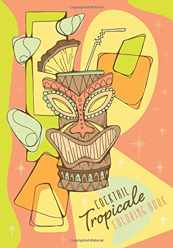 Cocktail Tropicale Coloring Book