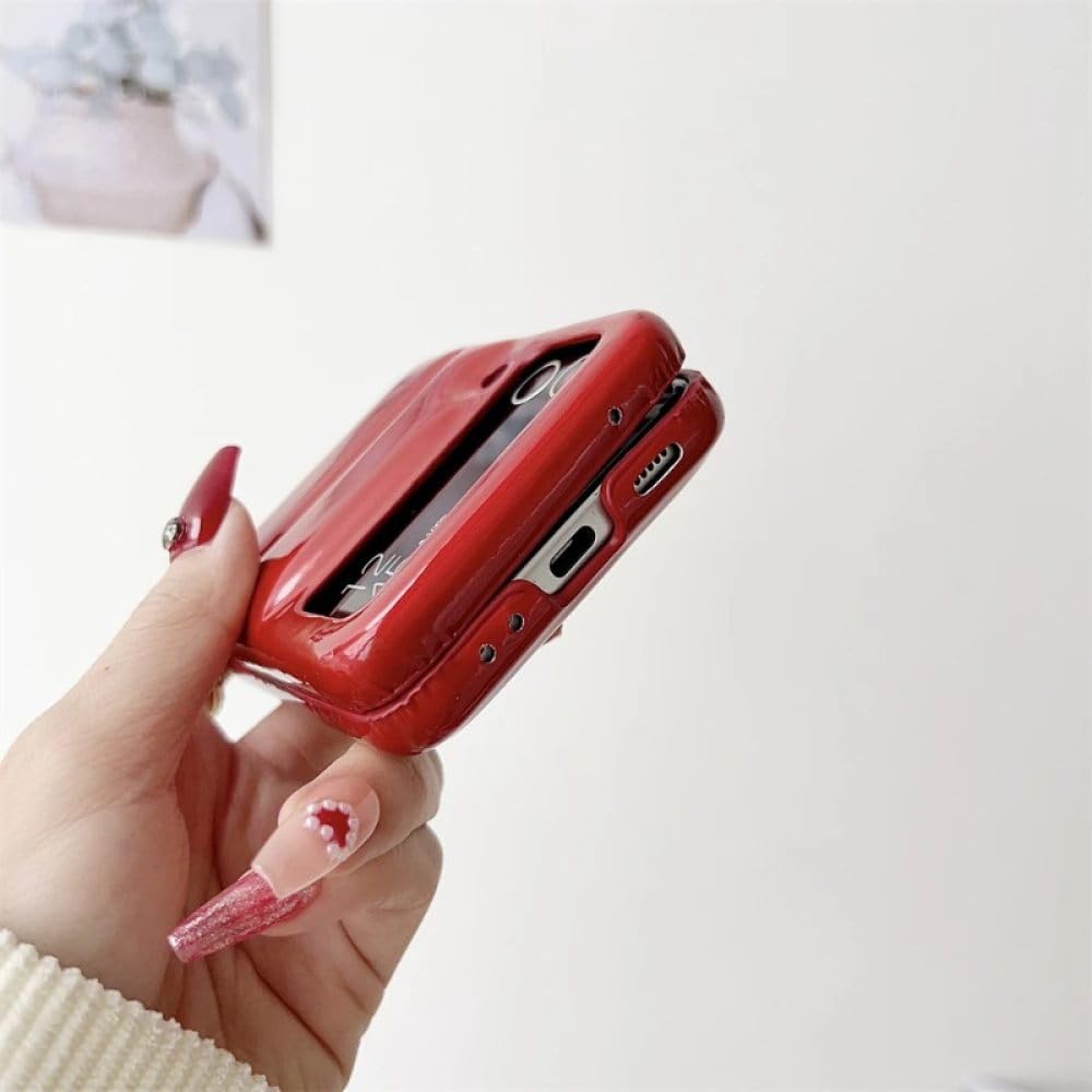 Funda de Lujo para teléfono con Chaqueta de plumón para Samsung Galaxy Z Flip 5 4 3 5G Fundas de Parachoques Suaves a Prueba de Golpes para Z Flip3 Flip4 Flip5, Negro, para Z Flip 5