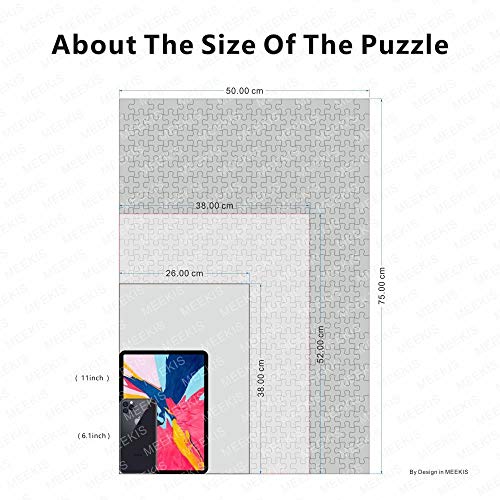 YITUOMO 1000 Stück Klassische Puzzles für Erwachsene Mädchen passen zu LOL Puzzlespielen für Kinder 75 x 50cm… – Bild 8
