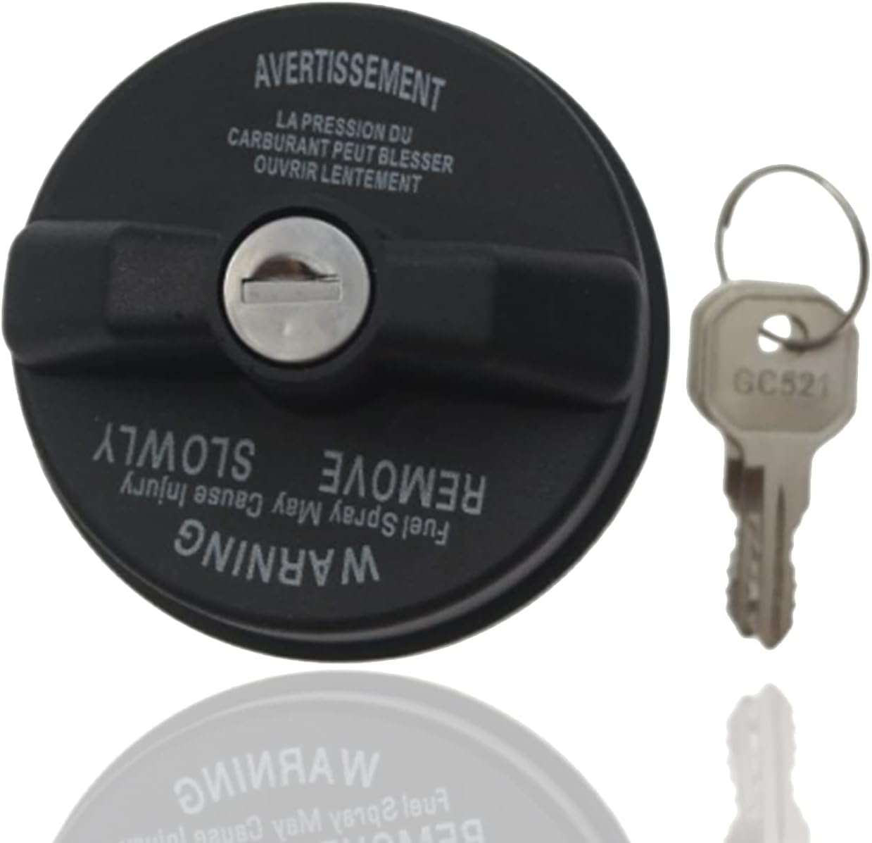 Locking Gas Cap, Lock Fuel Cap For Jeep Wrangler JK TJ, Liberty, Cherokee, Compass