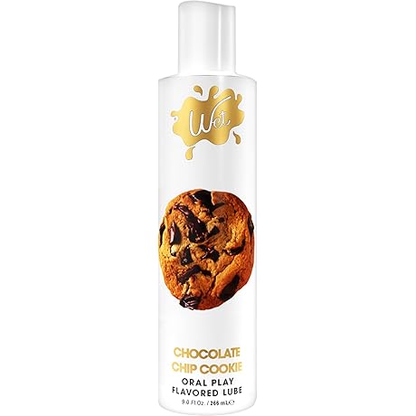 Wet Water Based Sex Chocolate Chip Flavored Lube for Adults