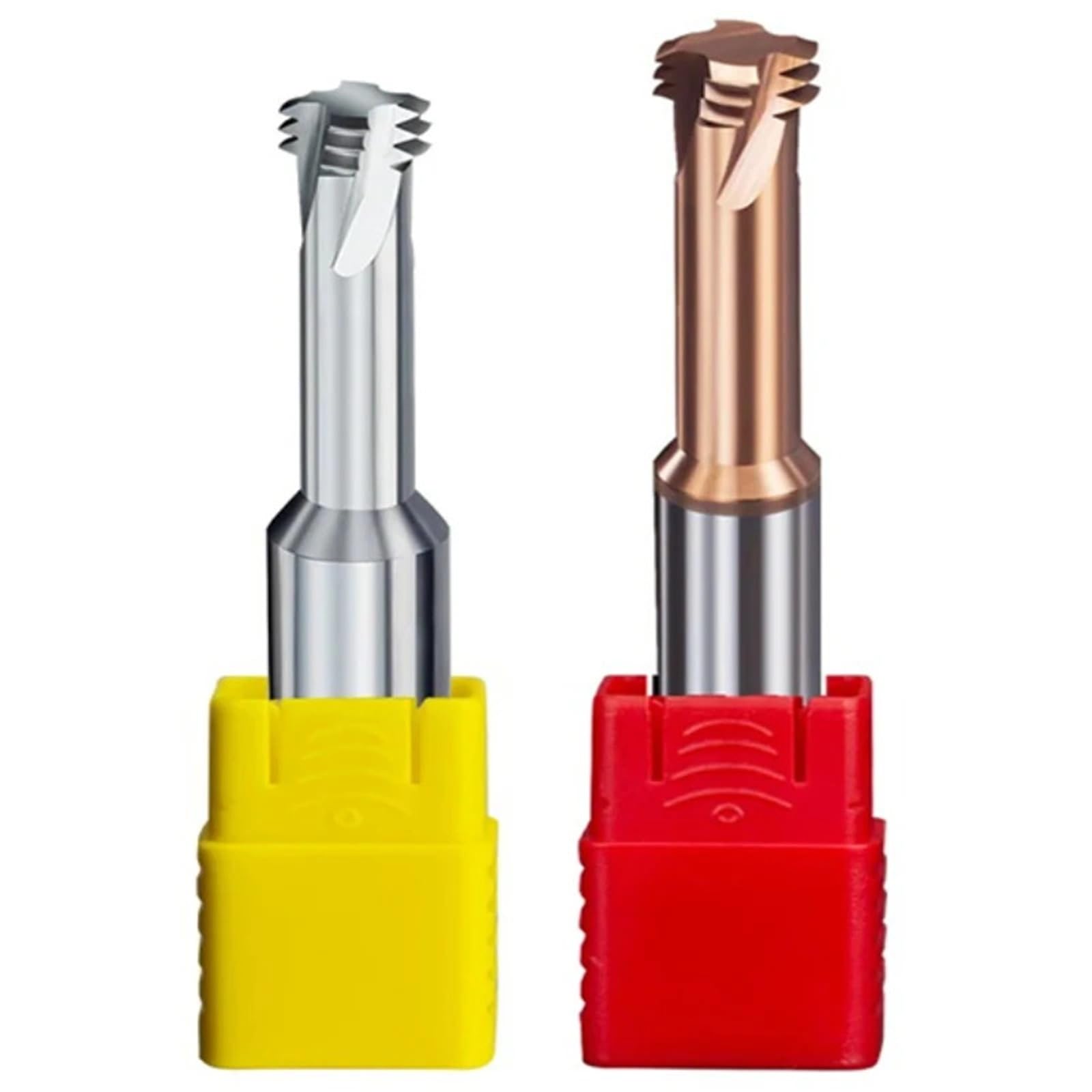 Fresas para metal Broca de fresado de hilo tridentado, tres dientes, procesamiento de aluminio, hilo de aleación de acero de tungsteno Millsfresa | M6-1,Aluminum process