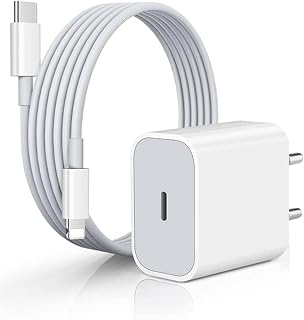 20W Original Fast Charging Adapter & Cable Compatible with iPhones 14 // 13 // 12 // 11 // X // 8 // 7 // 6 14 // 14 Plus Price In India