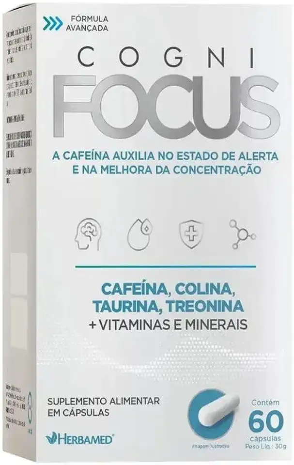Cogni Focus - 60 Cápsulas - Herbamed